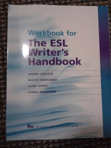 Workbook for The ESL Writer's Handbook - Click to Buy