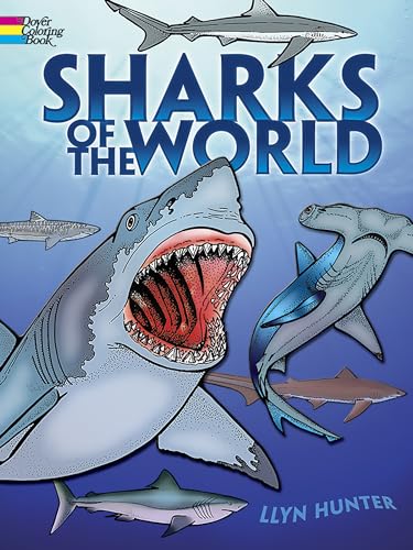 Sharks of the World Coloring Book (Dover Sea Life Coloring Books) - Click to Buy