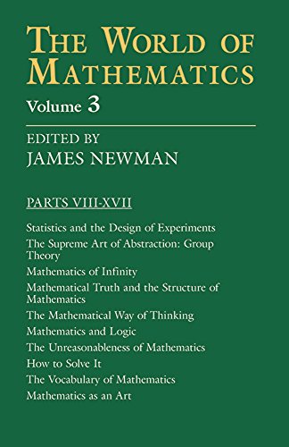 The World of Mathematics, Vol. 3 (Volume 3) - Click to Buy