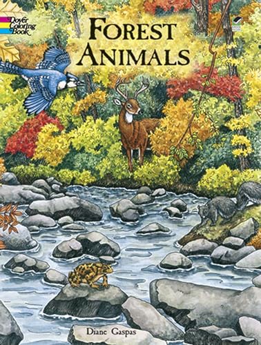 Forest Animals Coloring Book (Dover Animal Coloring Books) - Click to Buy