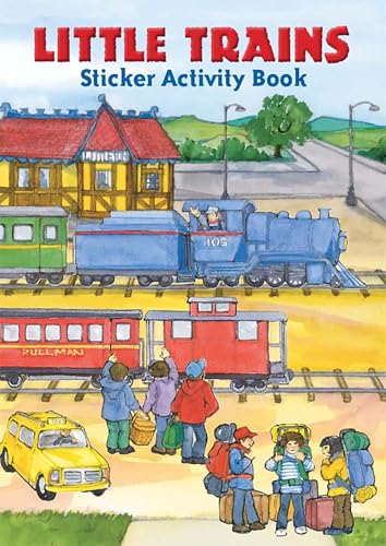 Little Trains Sticker Activity Book (Dover Little Activity Books: Travel)