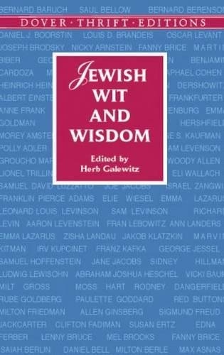 Jewish Wit and Wisdom (Dover Thrift Editions) - Click to Buy