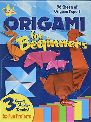 Origami Fun Kit for Beginners: Includes 3 Books, 96 Pages of Origami Paper & 55 Fun Projects - Click to Buy
