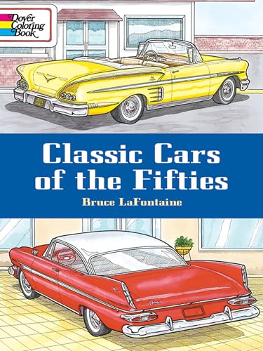 Classic Cars of the Fifties Coloring Book (Dover Planes Trains Automobiles Coloring) - Click to Buy