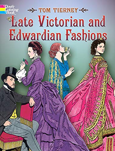 Late Victorian and Edwardian Fashions: 100 Complete Fonts - Click to Buy