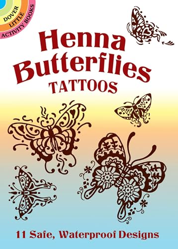 Henna Butterflies Tattoos - Click to Buy