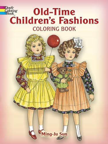 Old-Time Children's Fashions Coloring Book (Dover Fashion Coloring Book) - Click to Buy