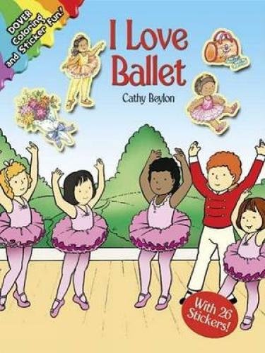 I Love Ballet (Dover Coloring Books) - Click to Buy
