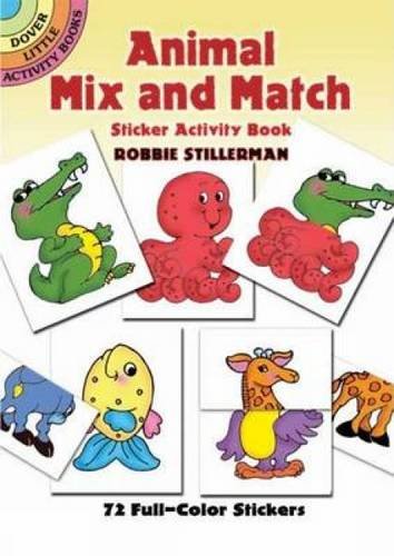 Animal Mix And Match Sticker Activity Book - Click to Buy