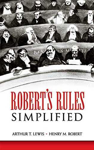 Robert's Rules Simplified - Click to Buy
