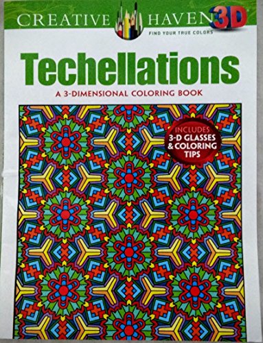 Creative Haven 3-D Techellations Coloring Book - Click to Buy