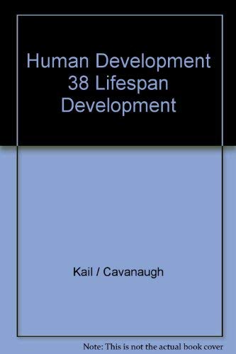 Human Development 38 Lifespan Development - Click to Buy