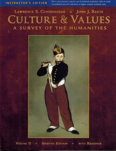 CULTURE & VALUES: A Survey of the Humanities - Click to Buy