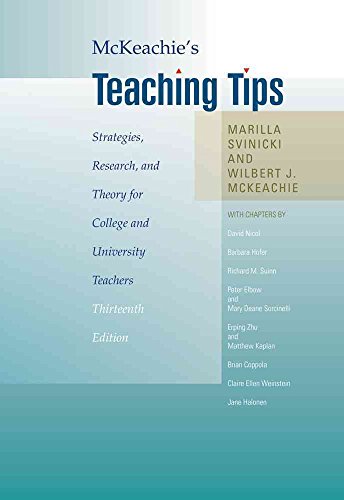 McKeachie's Teaching Tips: Strategies, Research, and Theory for College and University Teachers - Click to Buy