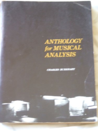 Anthology for Musical Analysis - Click to Buy