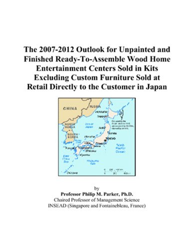 The 2007-2012 Outlook for Unpainted and Finished Ready-To-Assemble Wood Home Entertainment Centers Sold in Kits Excluding Custom Furniture Sold at Retail Directly to the Customer in Japan - Click to Buy