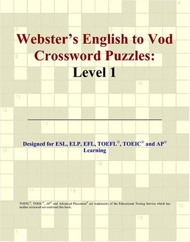 Webster's English to Vod Crossword Puzzles: Level 1 - Click to Buy