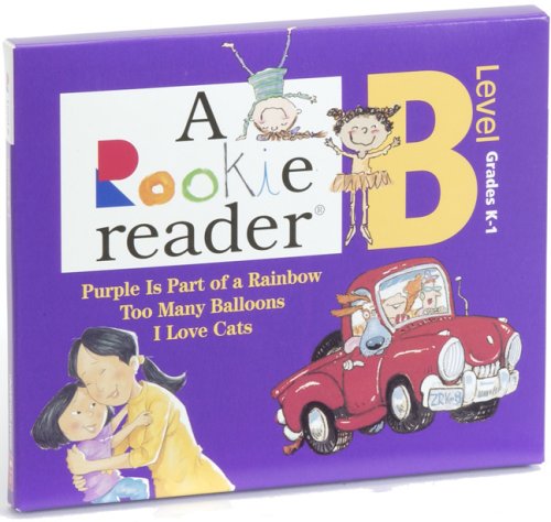 A Rookie Reader: Purple Is Part of a Rainbow, Too Many Balloons, I Love Cats: Level B, Grades K-1 (Rookie Readers) - Click to Buy