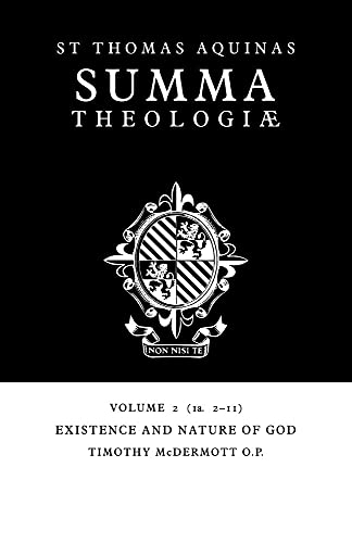 Summa Theologiae: Volume 2, Existence and Nature of God: 1a. 2-11 - Click to Buy