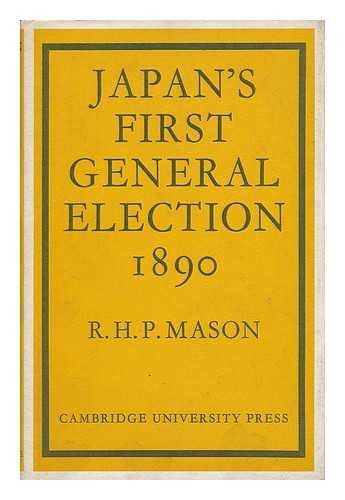 Japan's First General Election, 1890 - Click to Buy