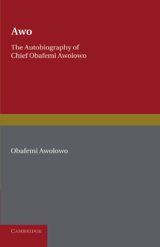 Awo: The Autobiography of Chief Obafemi Awolowo - Click to Buy