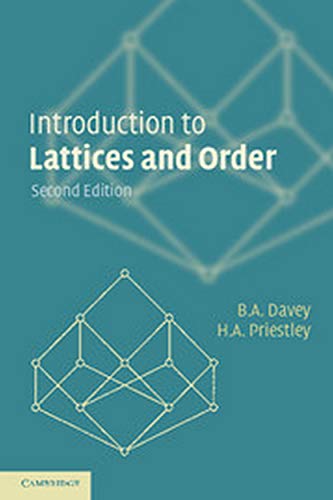 Introduction To Lattices And Order - Click to Buy