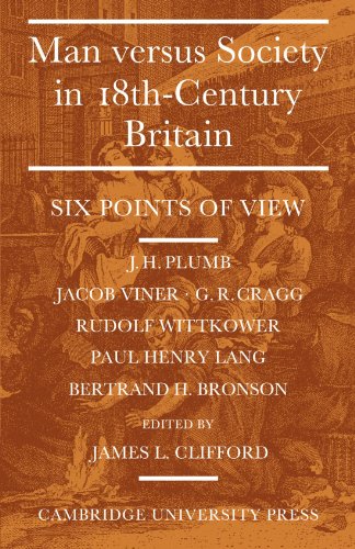 Man Versus Society in Eighteenth-Century Britain: Six Points of View - Click to Buy