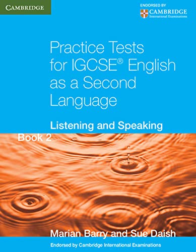 Practice Tests for IGCSE® English as a Second Language Book 2: Listening and Speaking (Cambridge International IGCSE) - Click to Buy