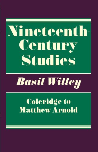 Nineteenth Century Studies: Coleridge to Matthew Arnold - Click to Buy