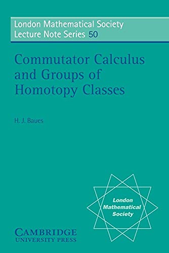 LMS: 50 Commutator Calculus - Click to Buy