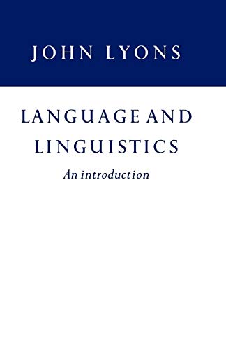 Language and Linguistics: An Introduction - Click to Buy