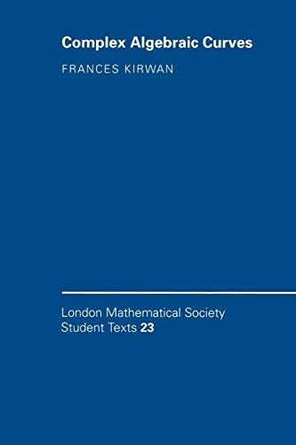 Complex Algebraic Curves - Click to Buy