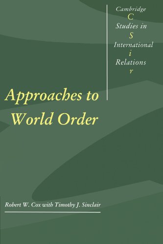 Approaches to World Order (Cambridge Studies in International Relations, Series Number 40) - Click to Buy