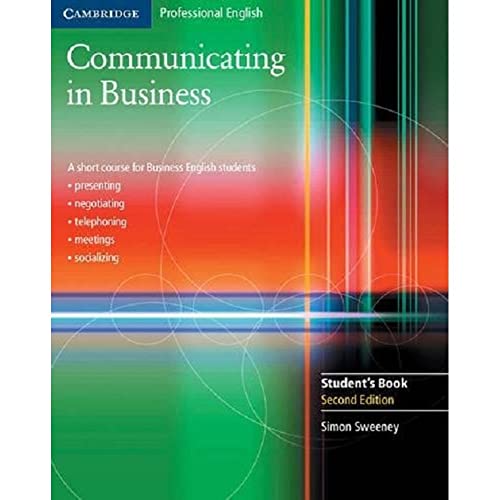 Communicating in Business Student's Book - Click to Buy