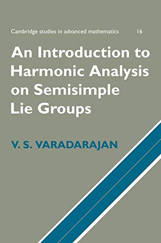 An Introduction to Harmonic Analysis on Semisimple Lie Groups - Click to Buy
