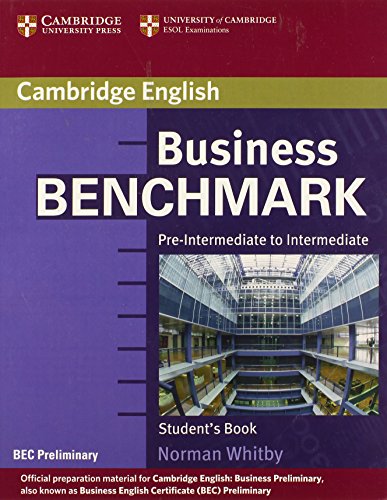Business Benchmark Pre-Intermediate to Intermediate Student's Book BEC Preliminary Edition - Click to Buy