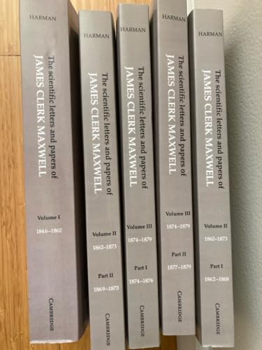 The Scientific Letters and Papers of James Clerk Maxwell 3 Volume Paperback Set (5 physical parts) - Click to Buy