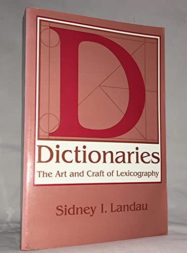 Dictionaries: Art Lexicography 2ed: The Art and Craft of Lexicography - Click to Buy