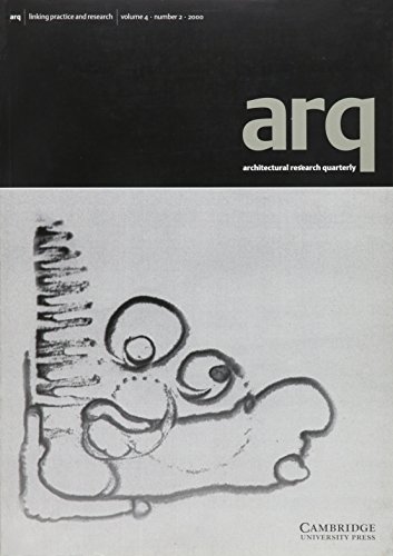 arq: Architectural Research Quarterly: Volume 4, Part 2 - Click to Buy