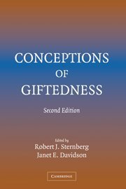 Conceptions of Giftedness - Click to Buy