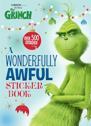 A Wonderfully Awful Sticker Book (Illumination's The Grinch) - Click to Buy
