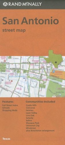 Rand McNally San Antonio, Texas Street Map - Click to Buy
