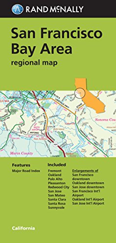 Rand Mcnally San Francisco Bay Area: Regional Map - Click to Buy