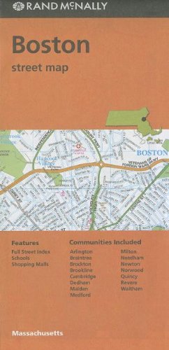 Rand McNally Folded Map: Boston Street Map - Click to Buy