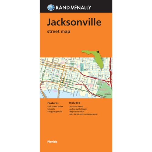 Folded Map: Jacksonville Street Map - Click to Buy