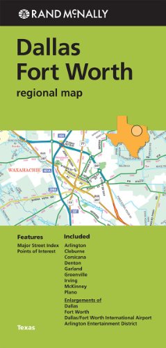 Rand McNally Folded Map: Dallas Fort Worth Regional Map - Click to Buy