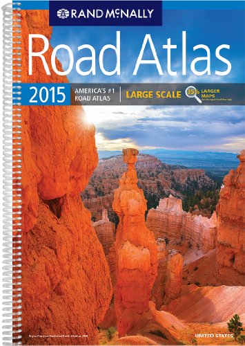 Rand McNally Large Scale Road Atlas United States 2015 - Click to Buy