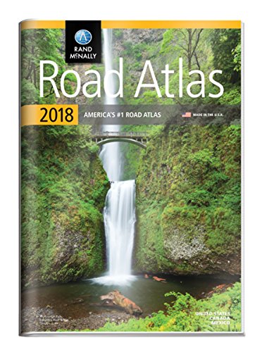 Rand Mcnally 2018 Road Atlas with Vinyl Protective Cover: United States/ Canada/Mexico - Click to Buy