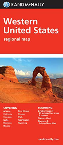 Rand McNally Western United States Regional Map - Click to Buy
