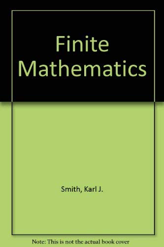 Finite Mathematics - Click to Buy